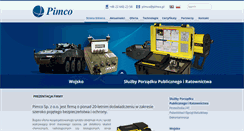 Desktop Screenshot of pimco.pl